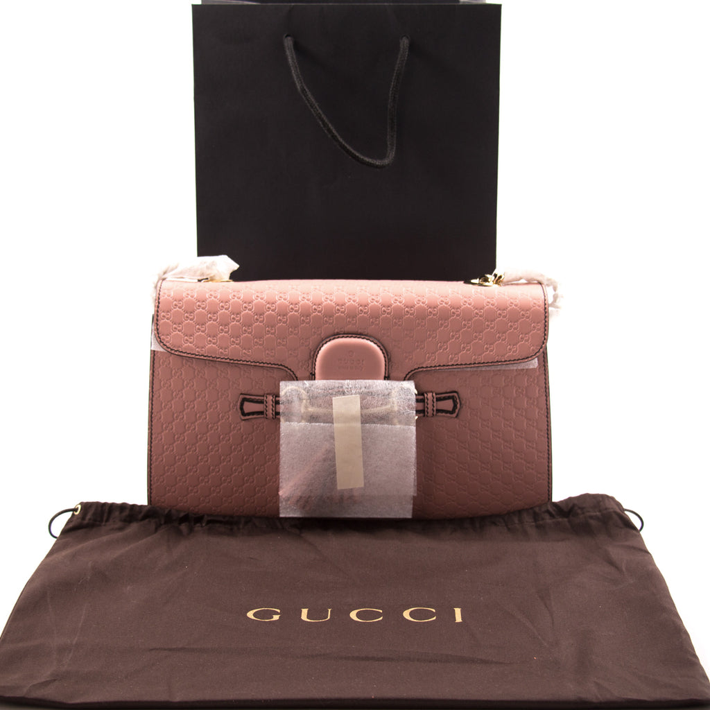 Gucci Emily Guccissima Large Shoulder Bag Bags Gucci - Shop authentic new pre-owned designer brands online at Re-Vogue