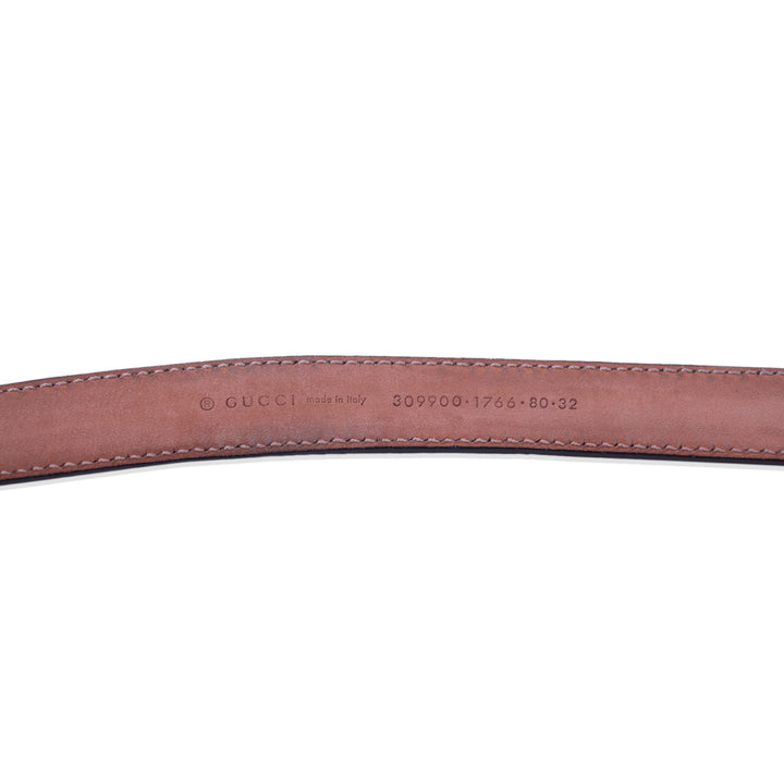 Gucci Guccissima Leather Waist Belt Accessories Gucci - Shop authentic new pre-owned designer brands online at Re-Vogue