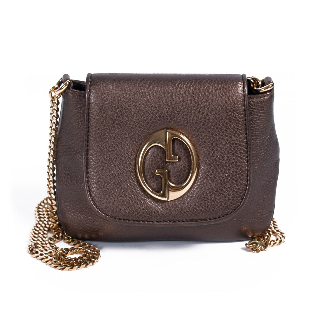 Gucci 1973 Mini Crossbody Bag Bags Gucci - Shop authentic new pre-owned designer brands online at Re-Vogue