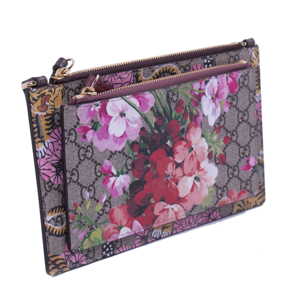 Gucci Bengal Blooms Dual Pouch Crossbody Bags Gucci - Shop authentic new pre-owned designer brands online at Re-Vogue