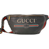 Gucci Logo Print Leather Belt Bag