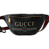 Gucci Logo Print Leather Small Belt Bag