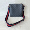 Gucci GG Leather Messenger Bag