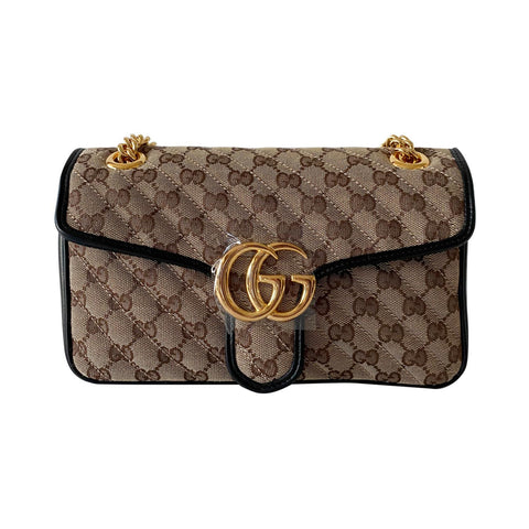 Gucci Mini Marmont GG Canvas Bag
