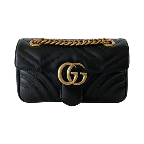 Gucci Zumi Smooth Leather Shoulder Bag