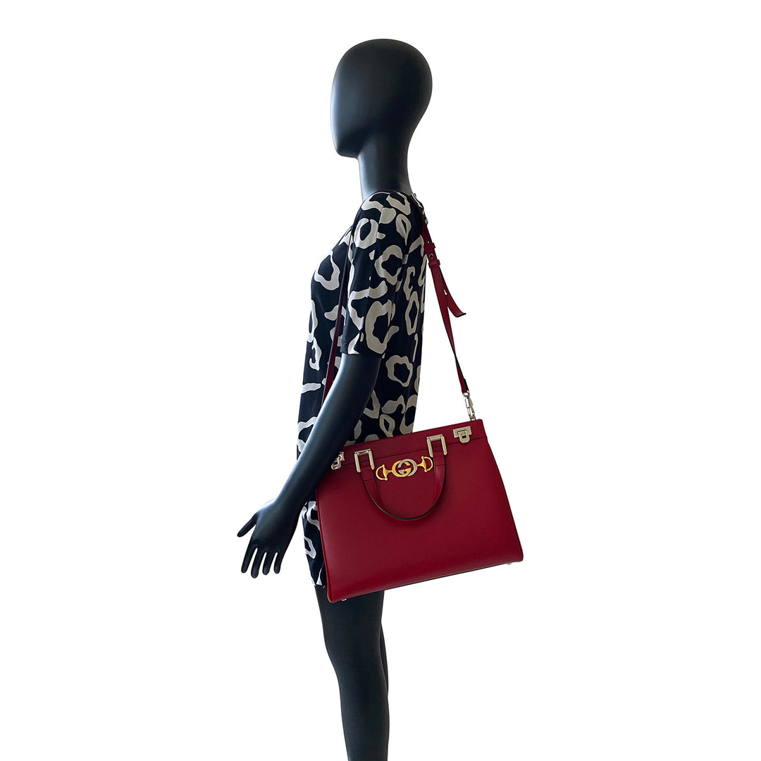 Gucci Medium Zumi Top Handle Bag