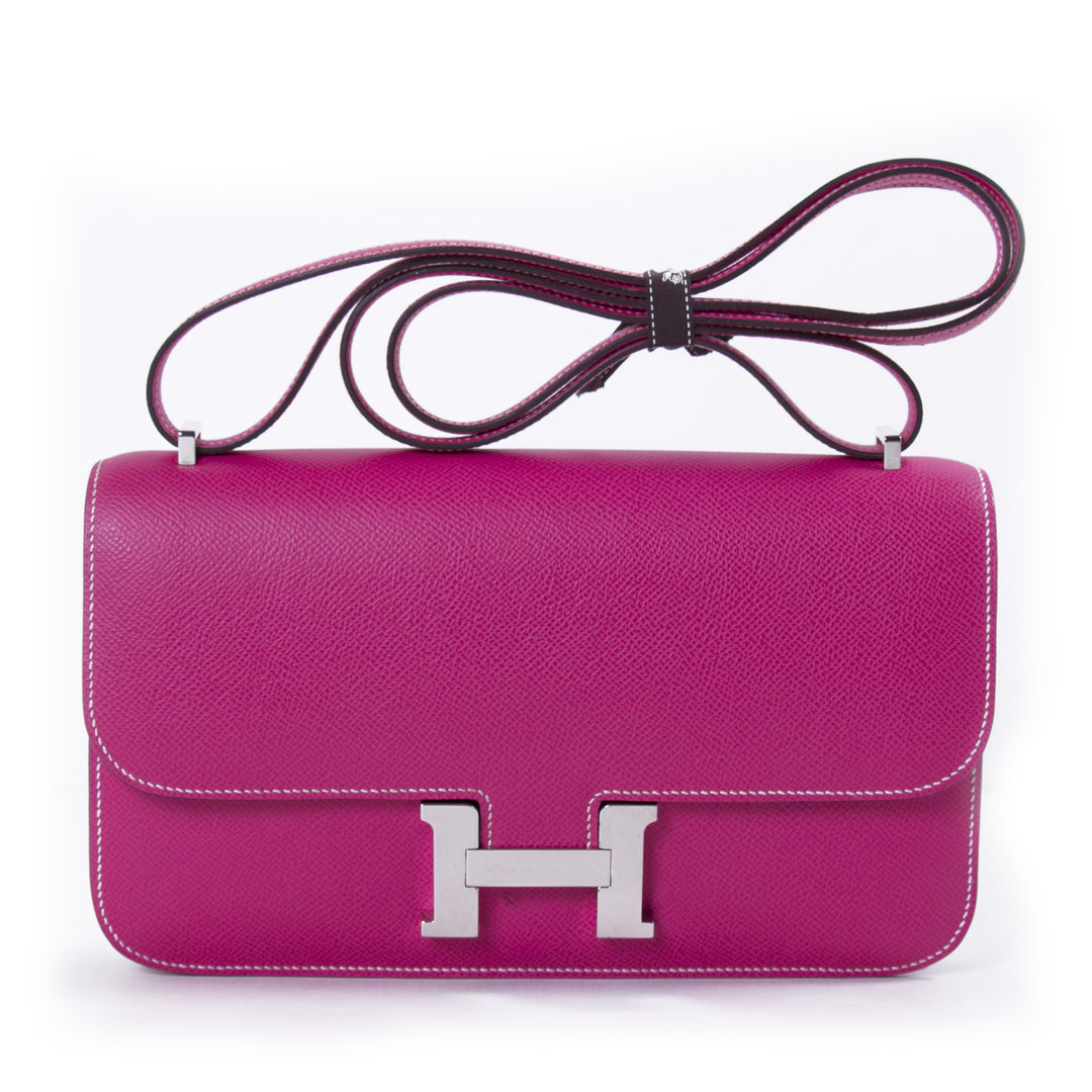 Hermès Constance Elan 25 Rose Tyrien Epsom Bags Hermès - Shop authentic new pre-owned designer brands online at Re-Vogue