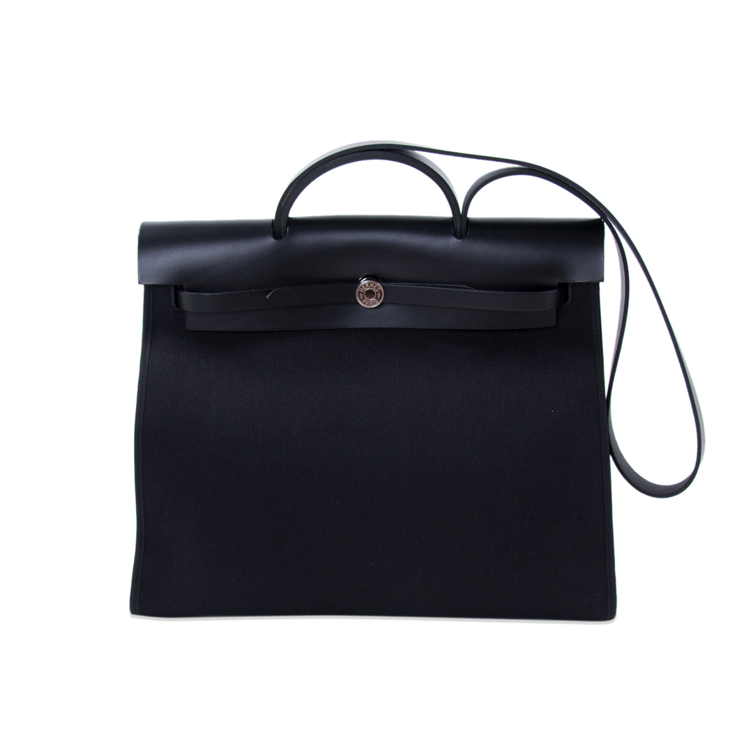 Hermès Herbag Zip 39 Black Bags Hermès - Shop authentic new pre-owned designer brands online at Re-Vogue