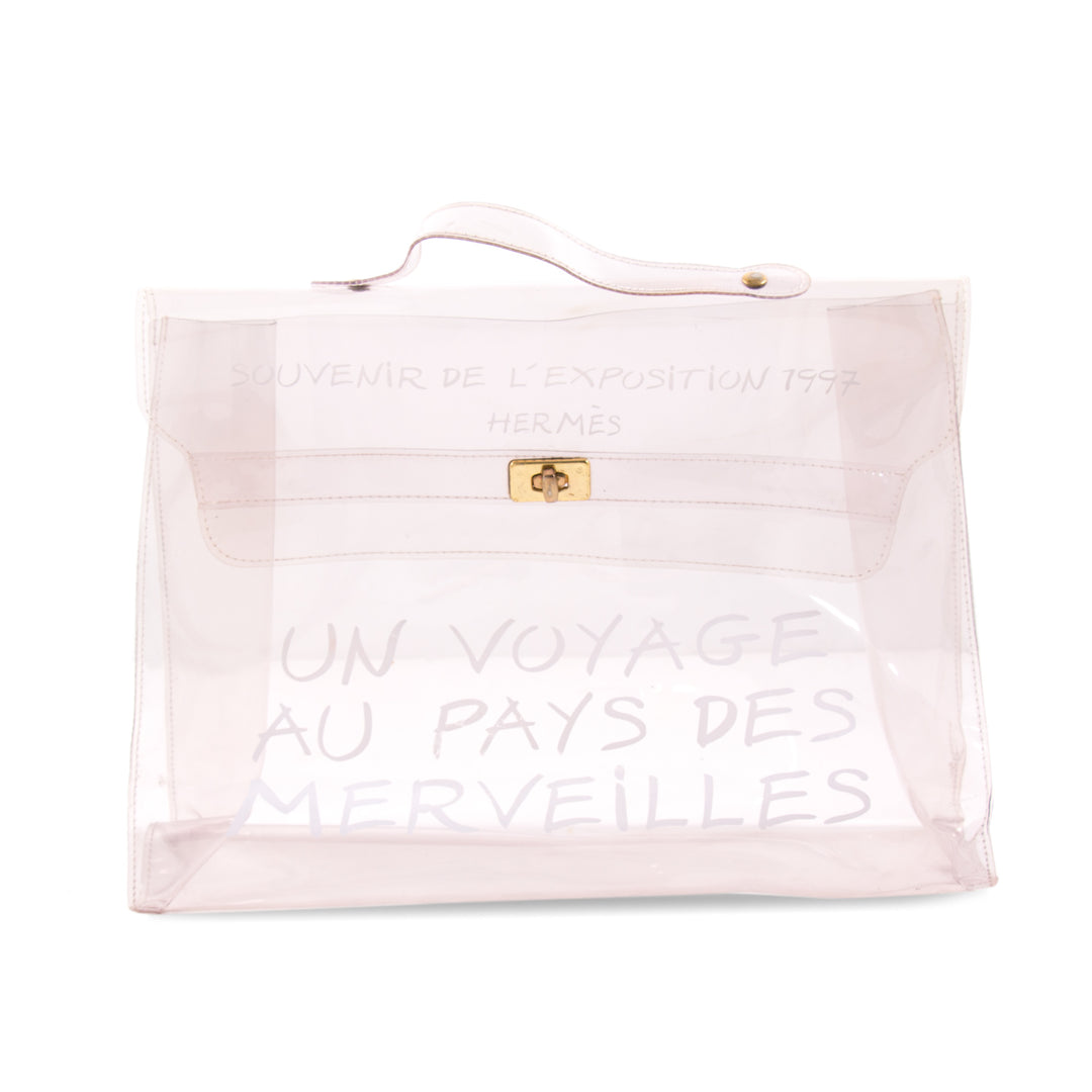 Hermès Transparent Vinyl Kelly Bag Bags Hermès - Shop authentic new pre-owned designer brands online at Re-Vogue