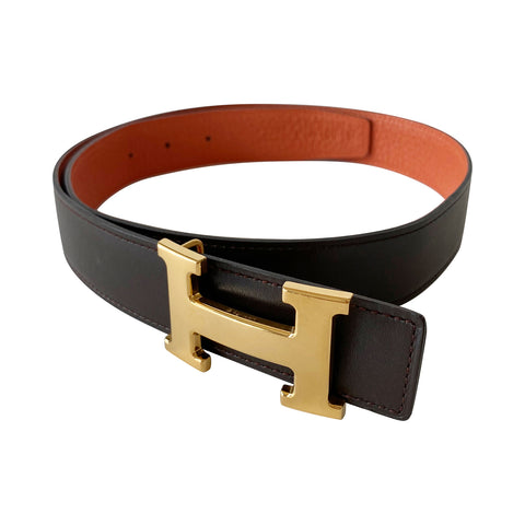 Tom Ford T Logo Leather Belt