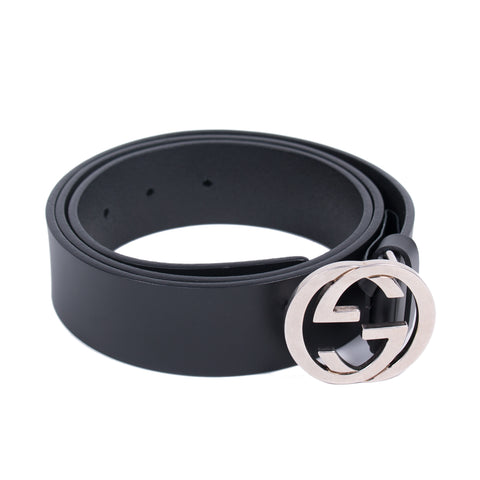 Gucci Guccissima Leather Waist Belt