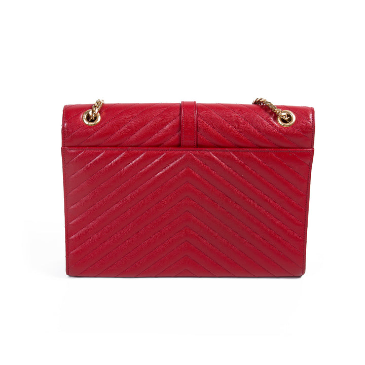 Saint Laurent Monogram Envelope Large Bag Bags Yves Saint Laurent - Shop authentic new pre-owned designer brands online at Re-Vogue