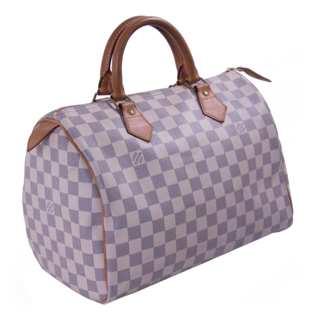 Louis Vuitton Damier Azure Speedy 30 Bags Louis Vuitton - Shop authentic new pre-owned designer brands online at Re-Vogue