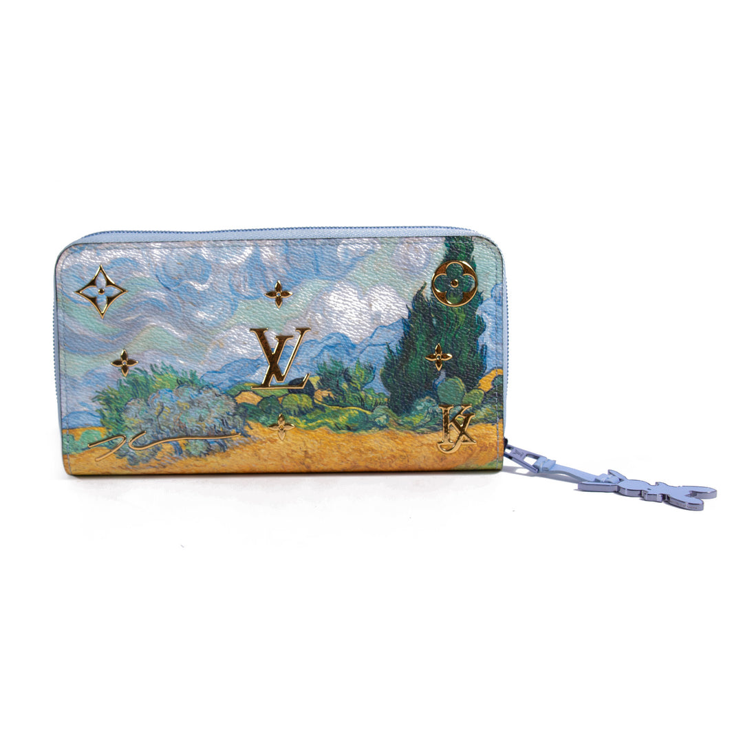 Louis Vuitton Zippy Wallet Van Gogh Jeff Koons Accessories Louis Vuitton - Shop authentic new pre-owned designer brands online at Re-Vogue