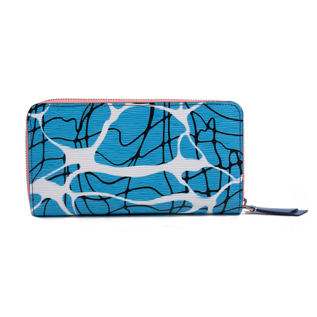 Louis Vuitton Aqua Print Epi Zippy Wallet Accessories Louis Vuitton - Shop authentic new pre-owned designer brands online at Re-Vogue