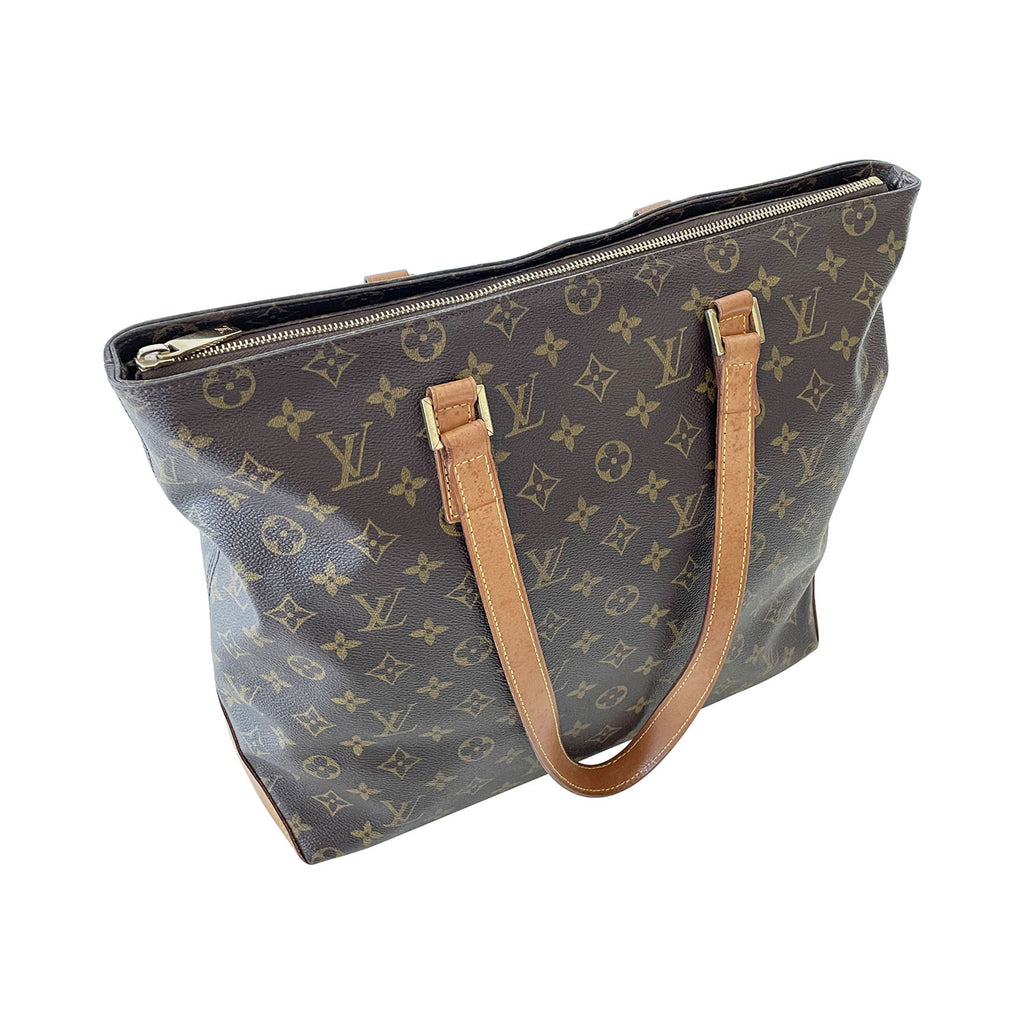 Louis Vuitton Monogram Cabas Mezzo Tote Bag