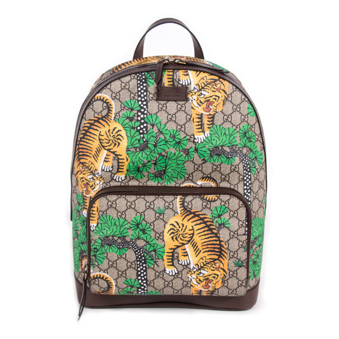 Gucci Bengal GG Supreme Backpack Bags Gucci - Shop authentic new pre-owned designer brands online at Re-Vogue