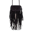 Saint Laurent Suede Fringe Pouch Bags Yves Saint Laurent - Shop authentic new pre-owned designer brands online at Re-Vogue