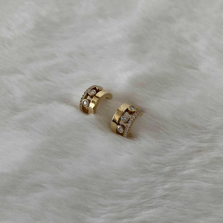 Messika Move Romaine Mini Hoops Earrings