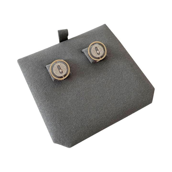 Messika Lucky Move Pavé-Set Stud Earrings