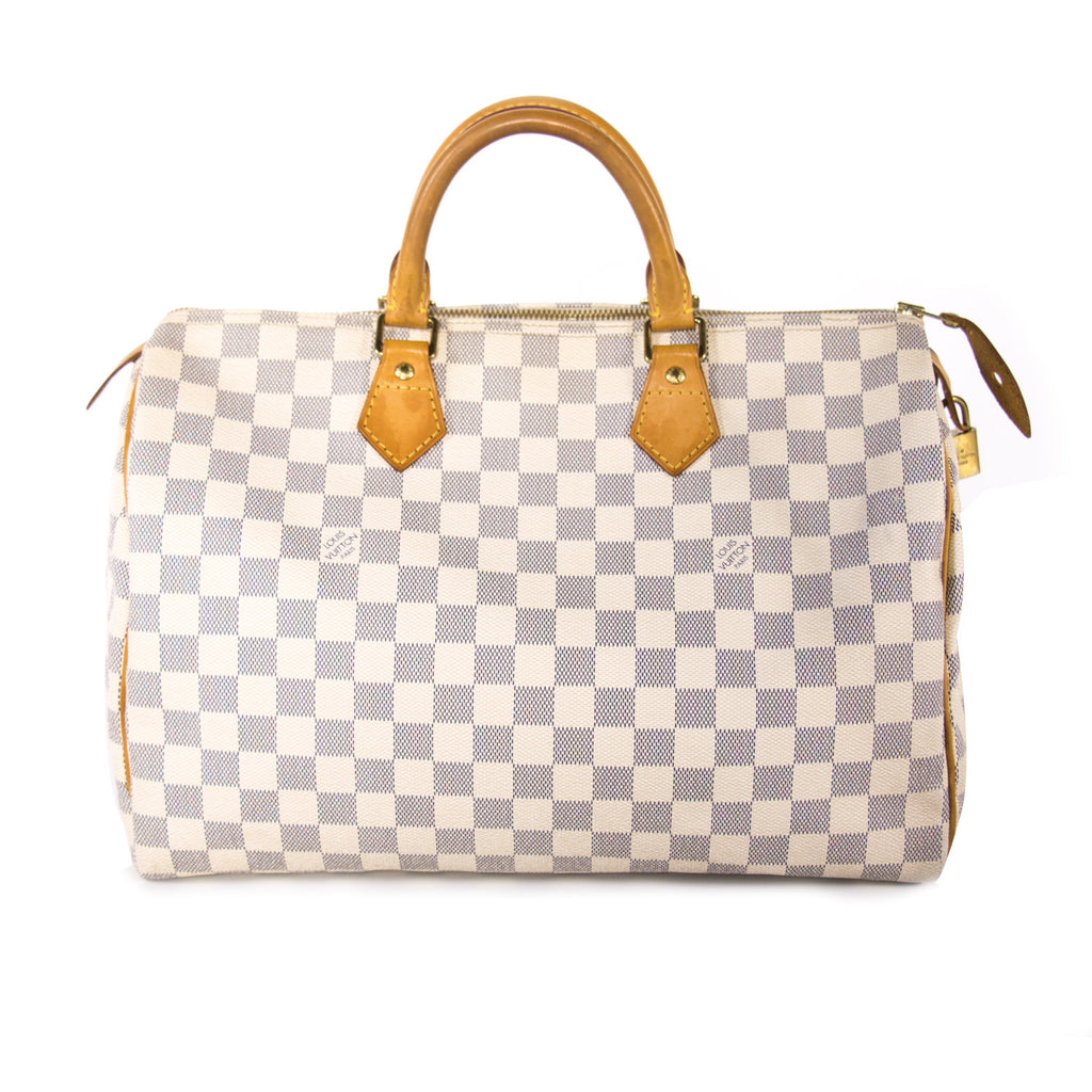 Louis Vuitton Damier Azure Speedy 35 Bags Louis Vuitton - Shop authentic new pre-owned designer brands online at Re-Vogue