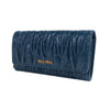 Miu Miu Matelassé Continental Wallet Accessories Miu Miu - Shop authentic new pre-owned designer brands online at Re-Vogue