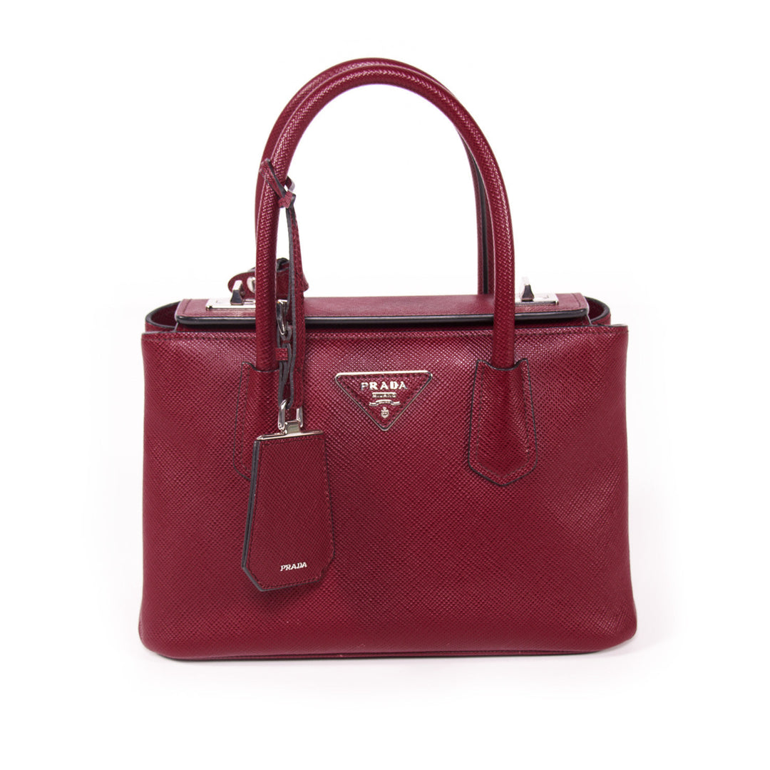Prada Twin Mini Tote Bag Bags Prada - Shop authentic new pre-owned designer brands online at Re-Vogue