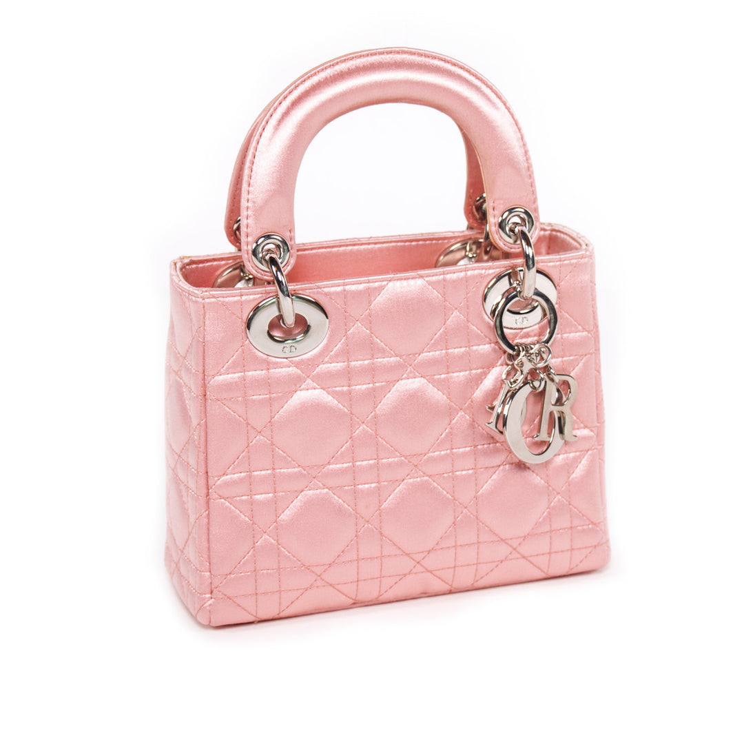Christian Dior Satin Micro Lady Dior Bags Dior - Shop authentic new pre-owned designer brands online at Re-Vogue
