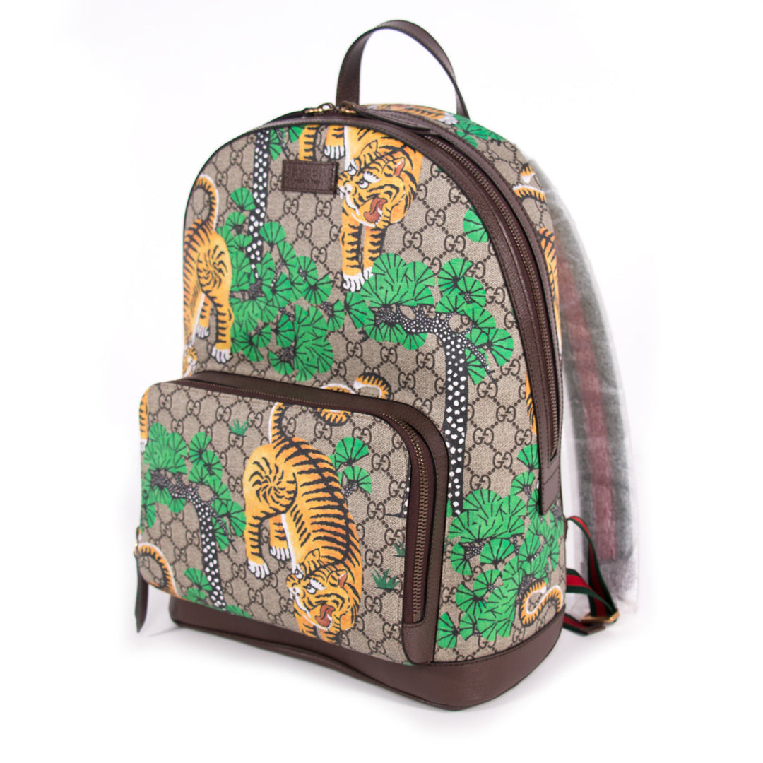 Gucci Bengal GG Supreme Backpack Bags Gucci - Shop authentic new pre-owned designer brands online at Re-Vogue
