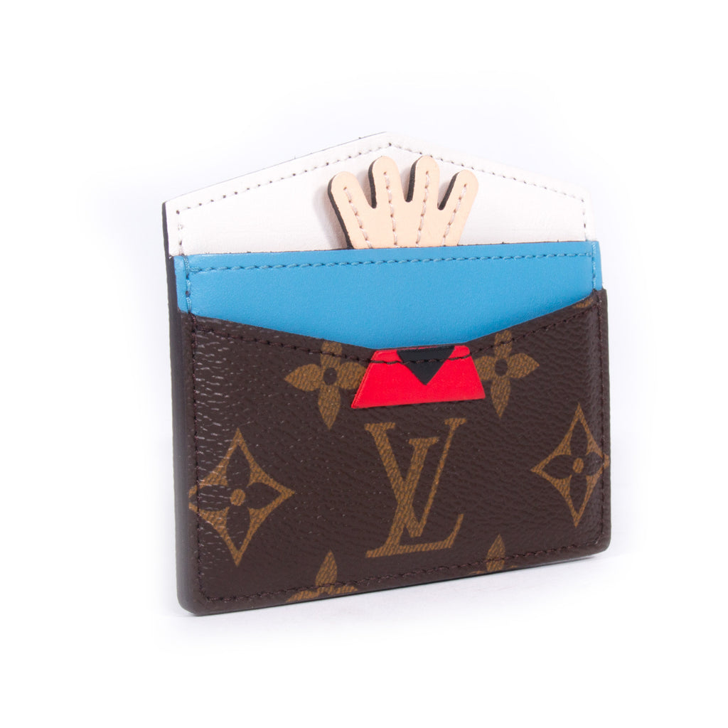 Louis Vuitton Tribal Mask Card Holder - revogue