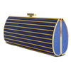 Elie Saab Stripped Clutch - revogue