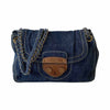 Prada Denim Chain Shoulder Bag