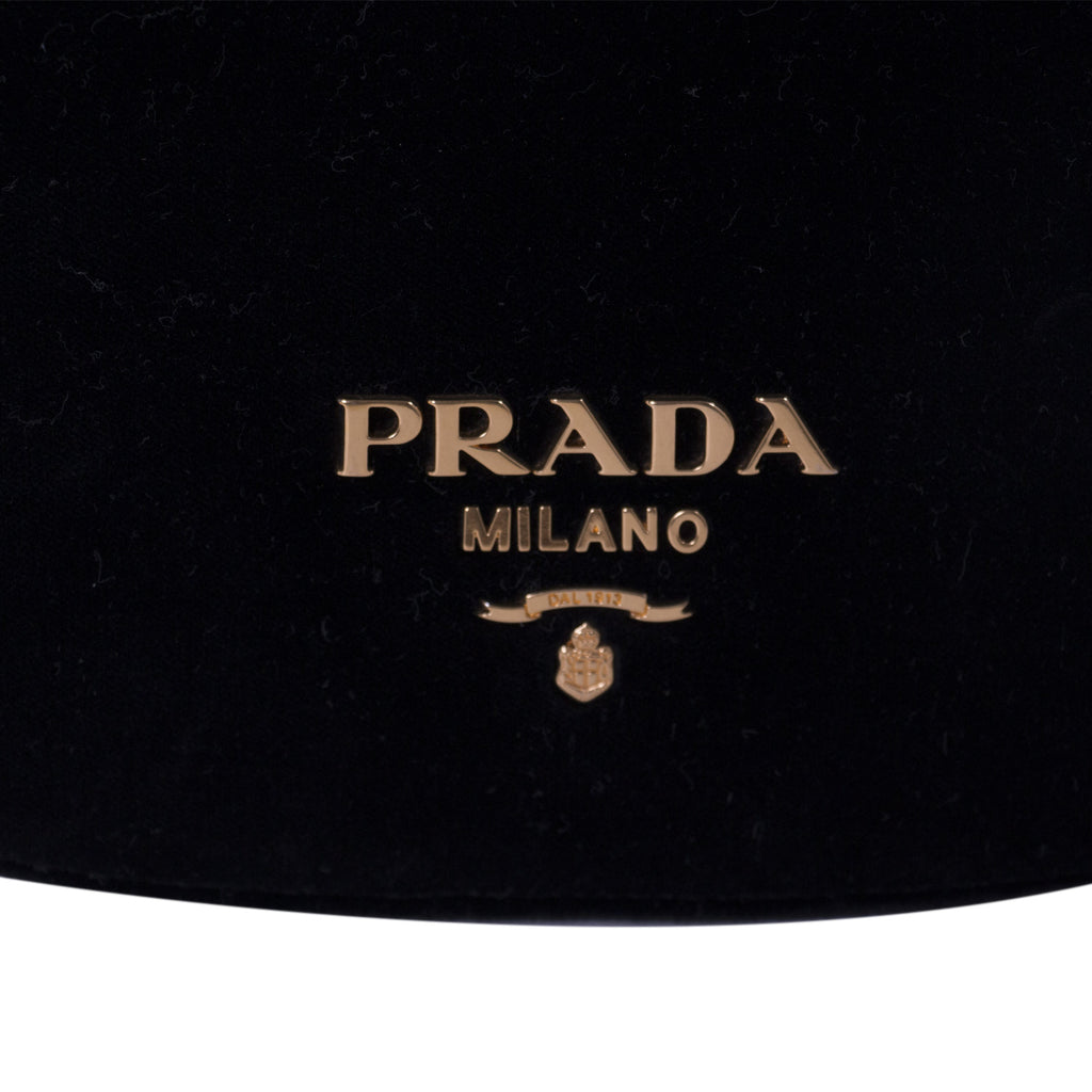 Prada Pionnière Velvet Saddle Bag Bags Prada - Shop authentic new pre-owned designer brands online at Re-Vogue