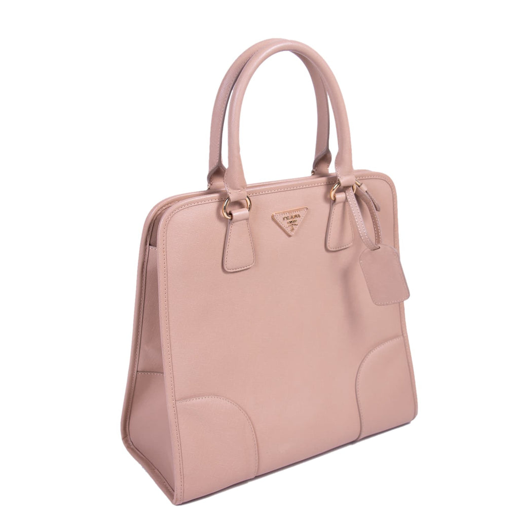 Prada Saffiano Lux Satchel Bag Bags Prada - Shop authentic new pre-owned designer brands online at Re-Vogue