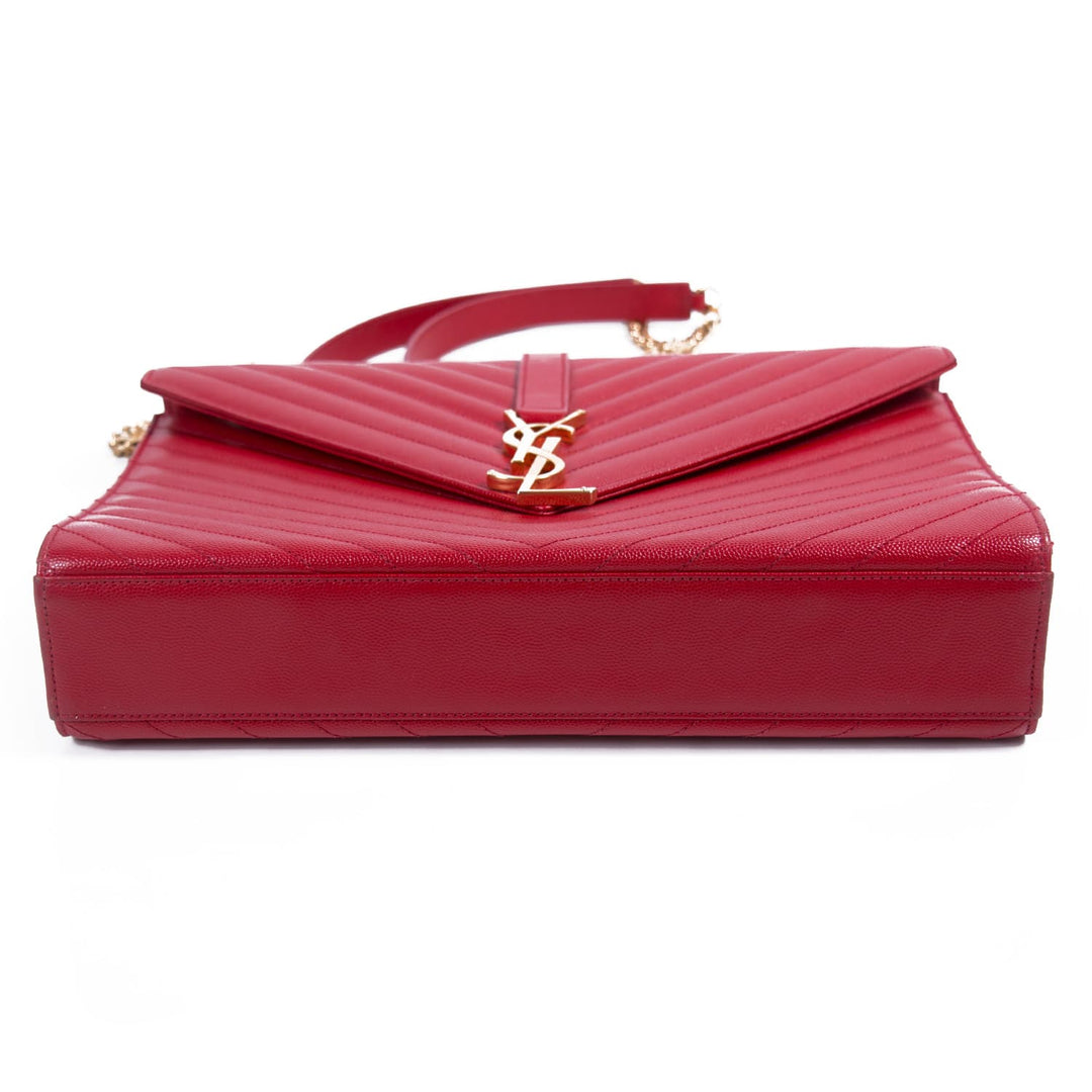 Saint Laurent Monogram Envelope Large Bag Bags Yves Saint Laurent - Shop authentic new pre-owned designer brands online at Re-Vogue