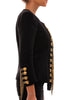 Balmain Black Embroidered Jacket - revogue