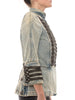 Balmain Military Denim Jacket - revogue