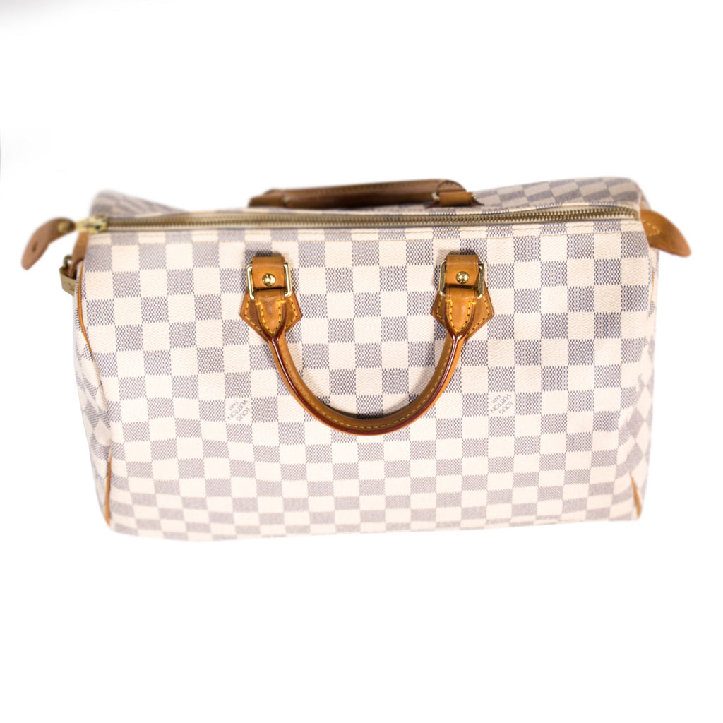 Louis Vuitton Damier Azure Speedy 35 Bags Louis Vuitton - Shop authentic new pre-owned designer brands online at Re-Vogue