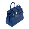 Hermes Birkin 25 Navy Blue Swift Bags Hermès - Shop authentic new pre-owned designer brands online at Re-Vogue