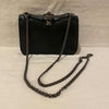 Valentino Small Glam Lock Noir Crossbody Bag