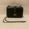 Valentino Small Glam Lock Noir Crossbody Bag