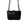 Valentino Small Glam Lock Noir Crossbody Bag