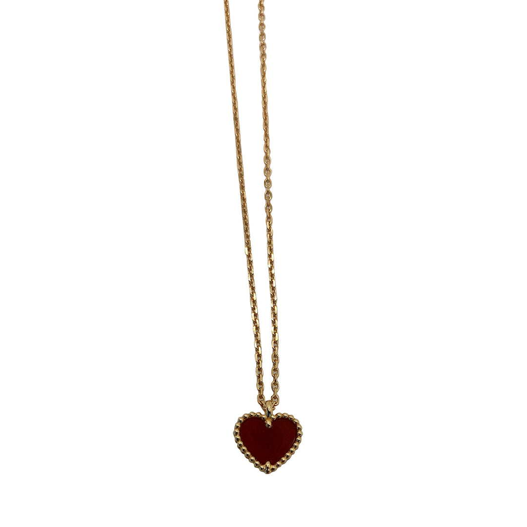 Van Cleef & Arpels Sweet Alhambra Heart Pendant